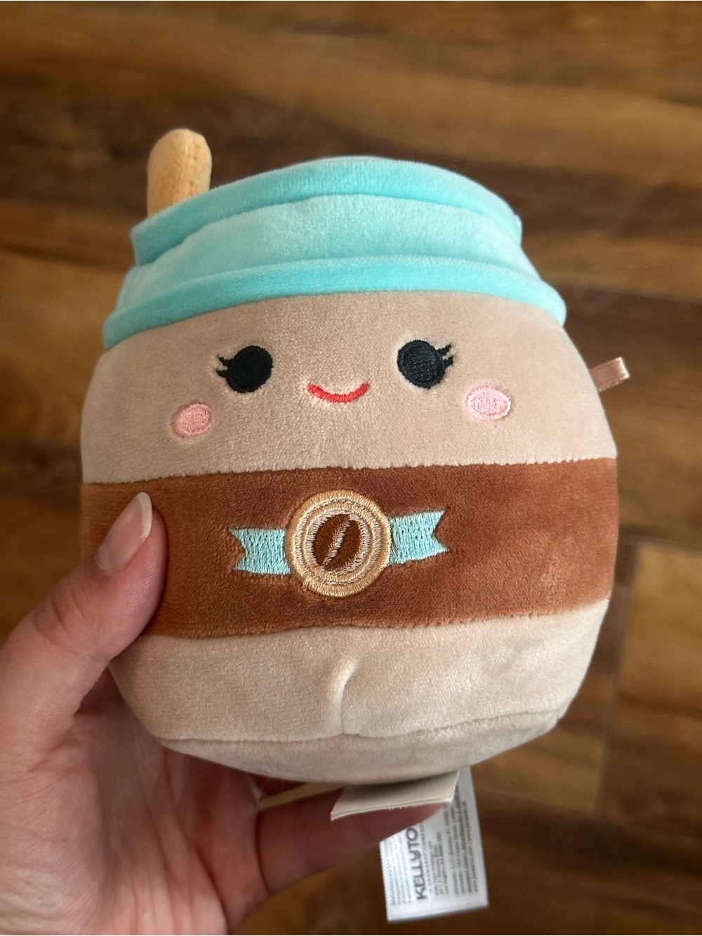 Squishmallow coffee squishie